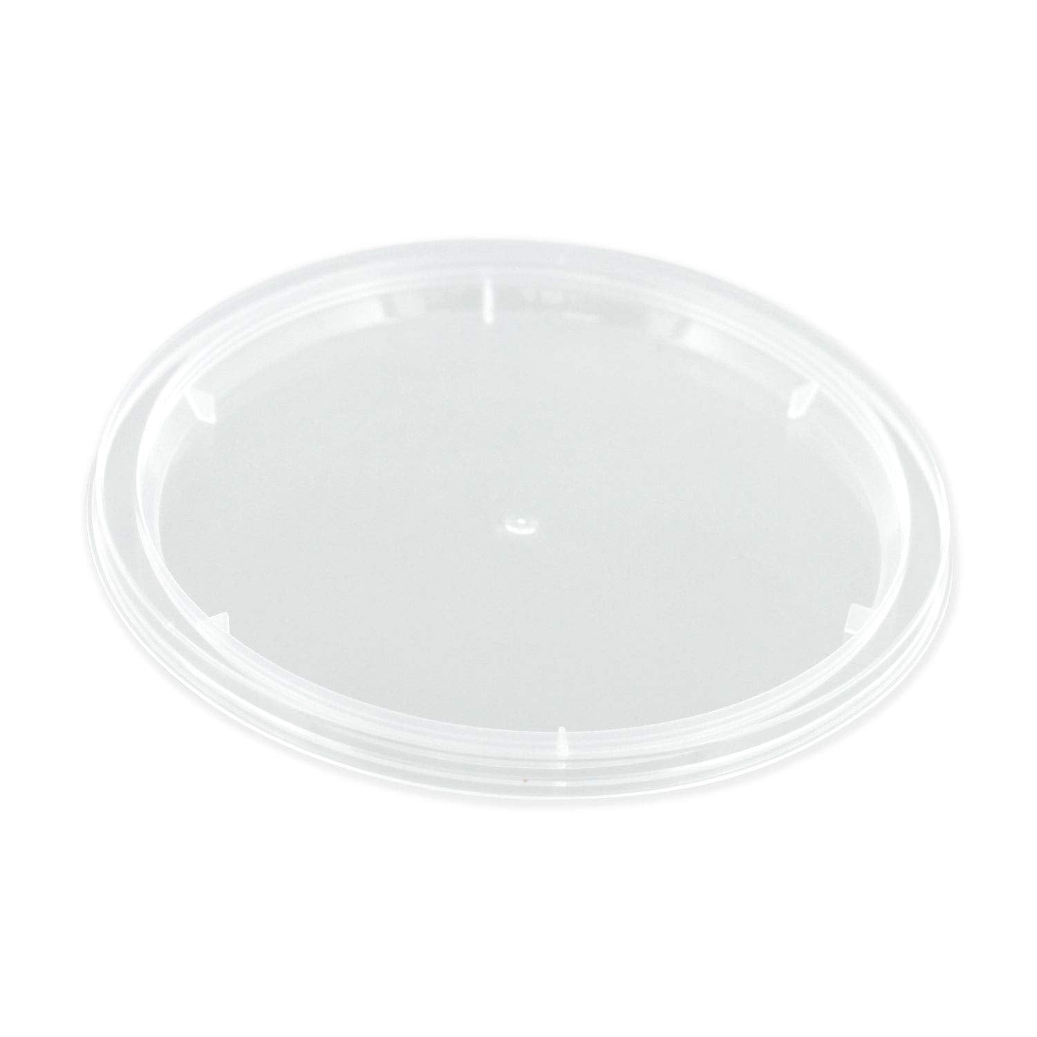 Custom Shop/TCP Global (Box of 50 Lids - 1/2 Pint Size) Exclusively fits TCP Global 8 Ounce Paint Mix Cups