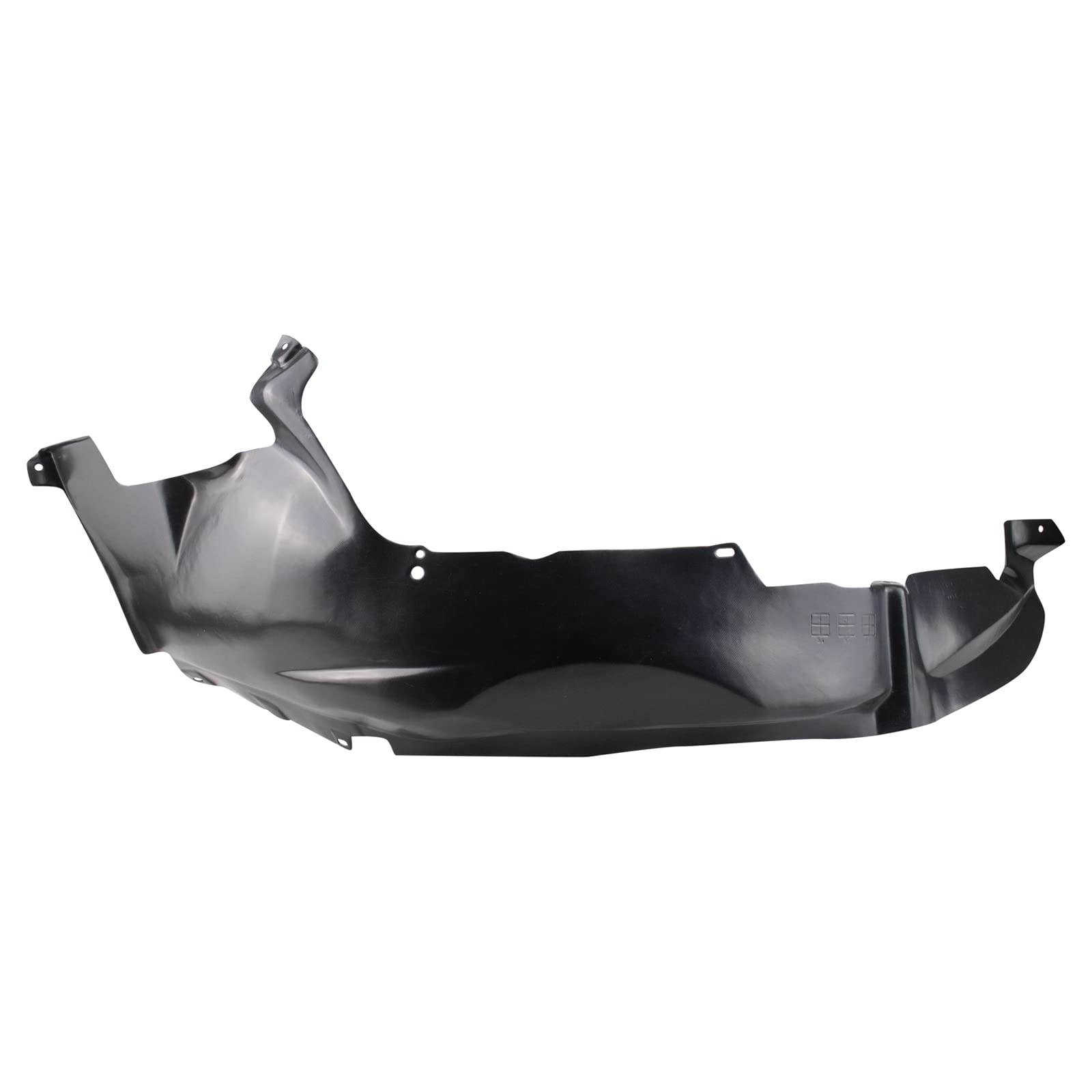Trq Inner Fender Liner Set Compatible With 2004 Jeep Grand Cherokee Ch1248142 Ch1249142