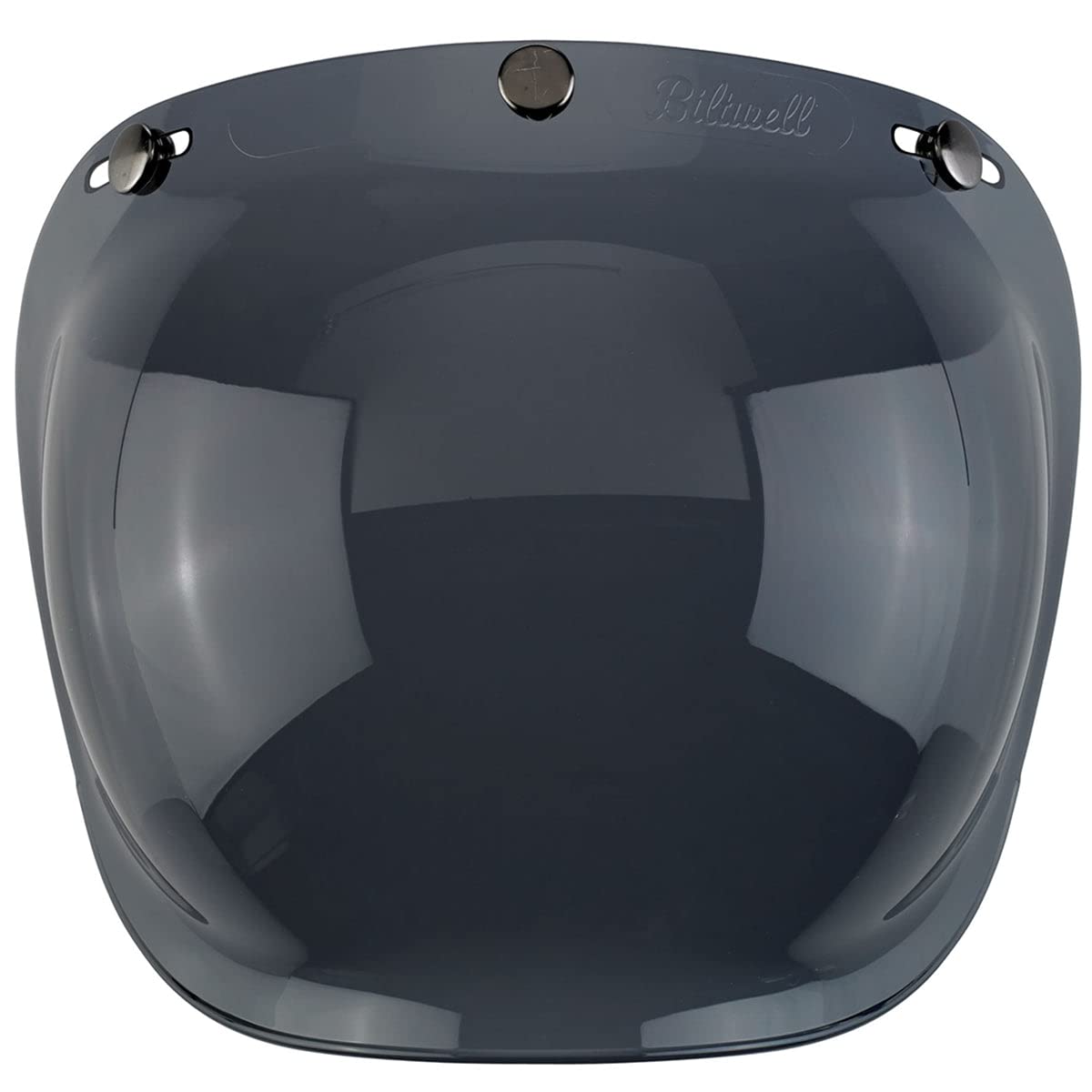 Biltwell Bubble Shield Smoke - Anti-Fog, Scratch Resistant, Uv/A Uv/B Resistant