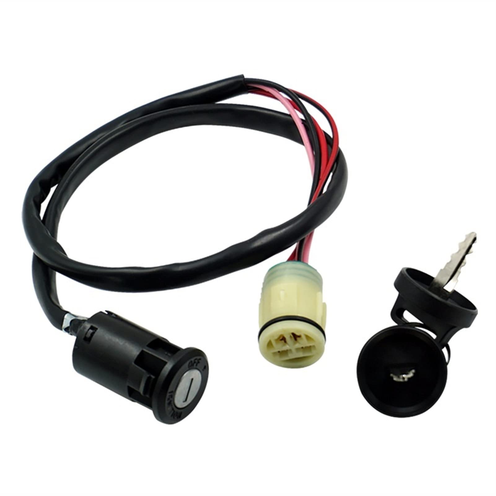 XDF Ignition Switch Key compatible For Honda Foreman Rancher 500 TRX500 2007-2014,Rincon 650 2003-05,Rincon 680 2006-2018,Ranche