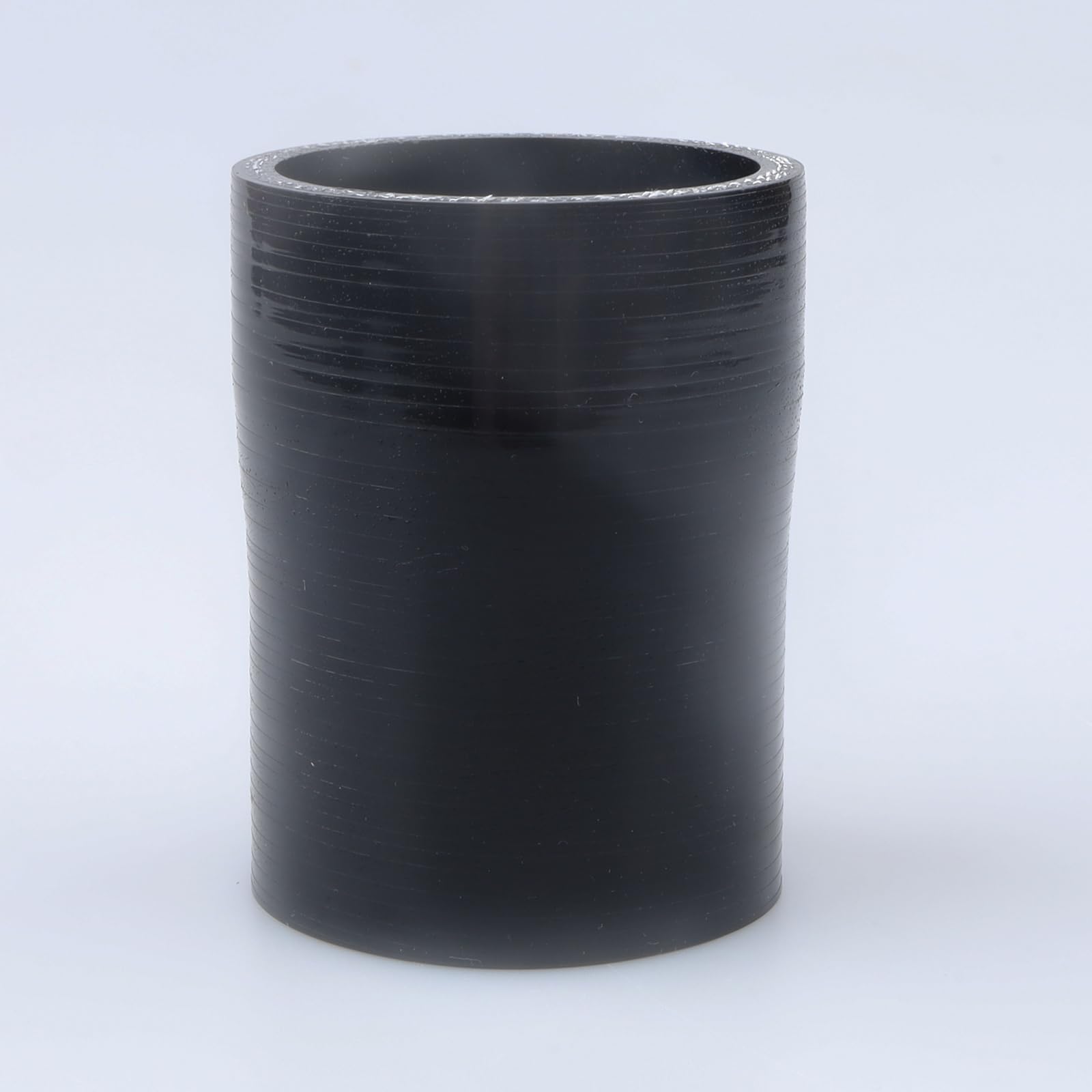 Ac Performance Id 2'' To 1-7/8'' (51Mm To 48Mm) Silicone Hose Straight Reducer 3-Ply Reinforced Black, 3'' Length