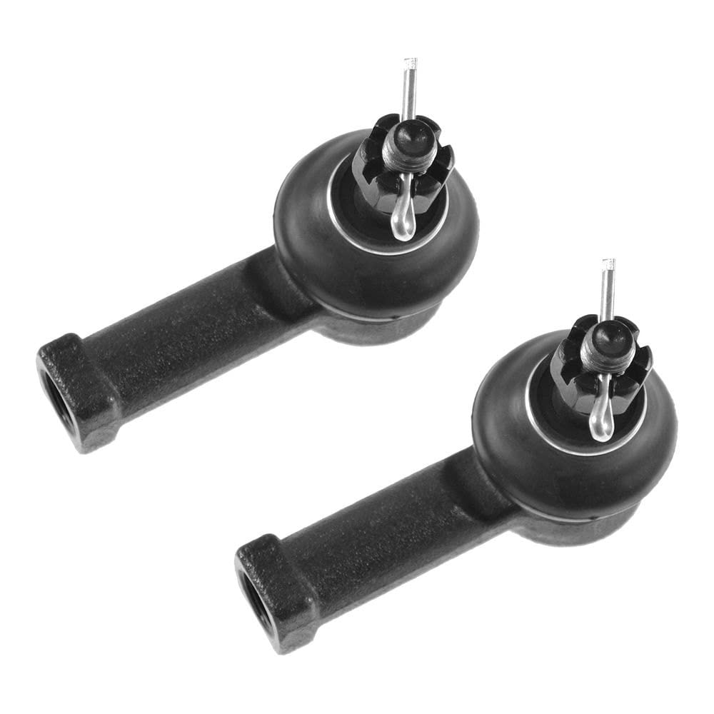 Trq Front Outer Tie Rod Ends Lh & Rh Pair Set For Chrysler Dodge Eagle Mitsubishi