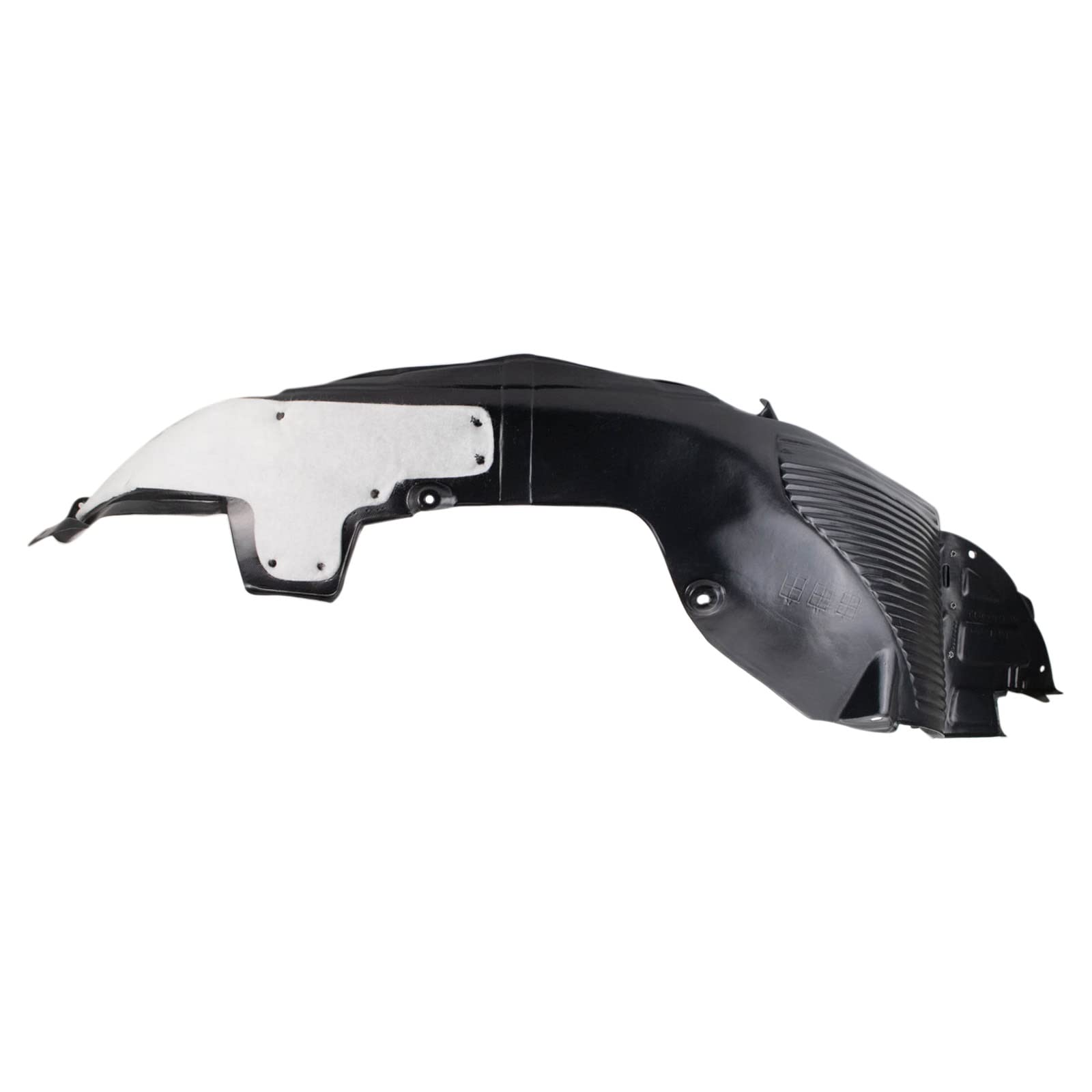 Trq Front Inner Fender Liner Set Compatible With 2014-2016 Kia Forte Koup Forte5 Ki1248128 Ki1249128