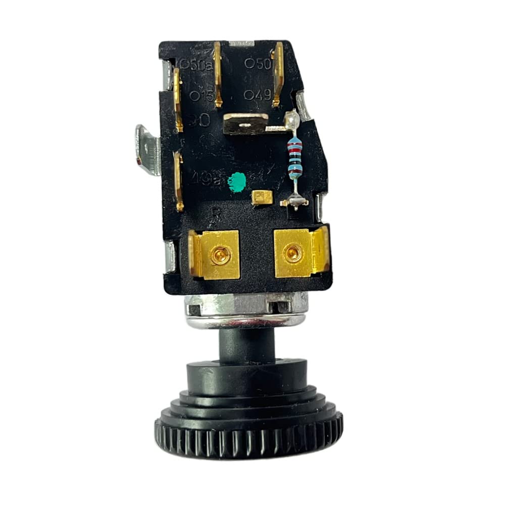 Dasparts 211953235A Hazard Warning Light Switch For Vw Beetle 1968-1979 | Beetle Cabrio 1968-1979 | Karmann Ghia 1968-1974 | T2