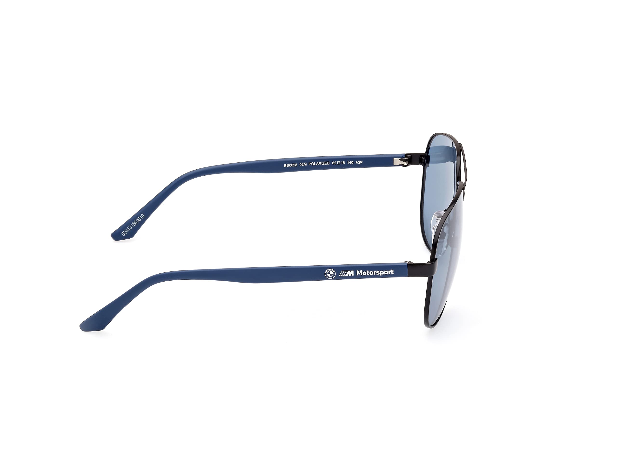 Bmw Motorsport Men'S Sunglasses Bs0028, Black, 48