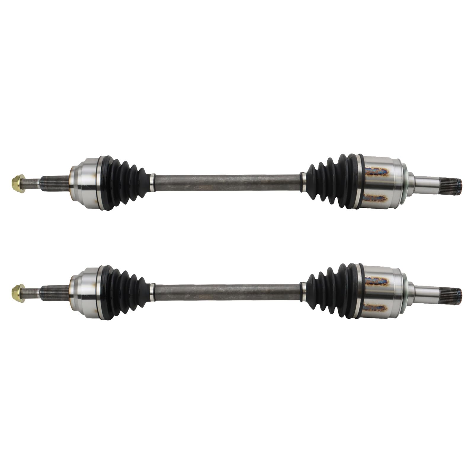 TRQ Rear CV Axle Shaft Assembly Set Compatible with 2014-2022 Dodge Durango 2014-2021 Jeep Grand Cherokee
