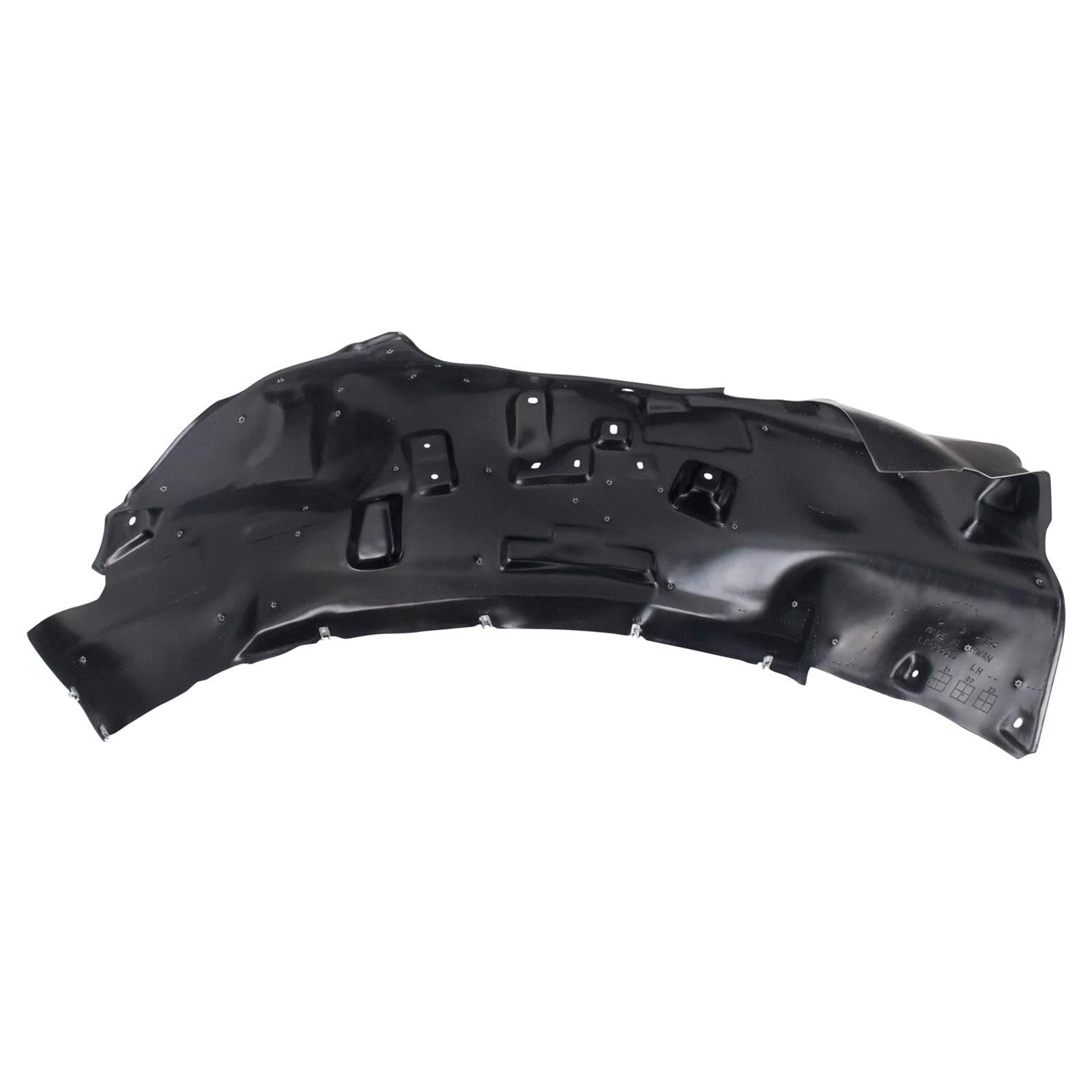 Trq Inner Fender Liner Set Compatible With 2021 Ford F-150 Fo1248214 Fo1249214