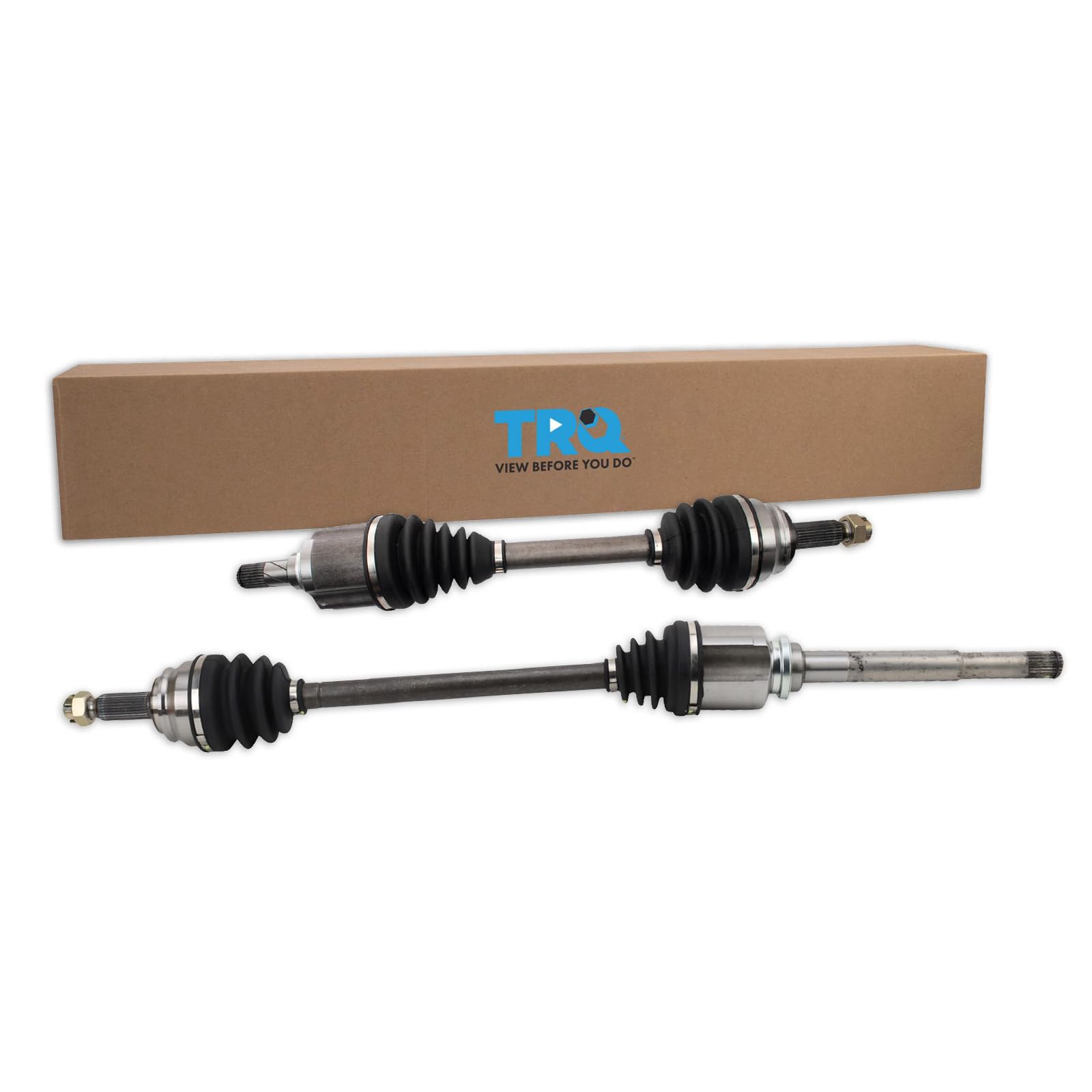 Trq Front Cv Axle Shaft Assembly Set Compatible With 2007-2008 Dodge Caliber 2007-2017 Jeep Compass 2010-2015 Patriot