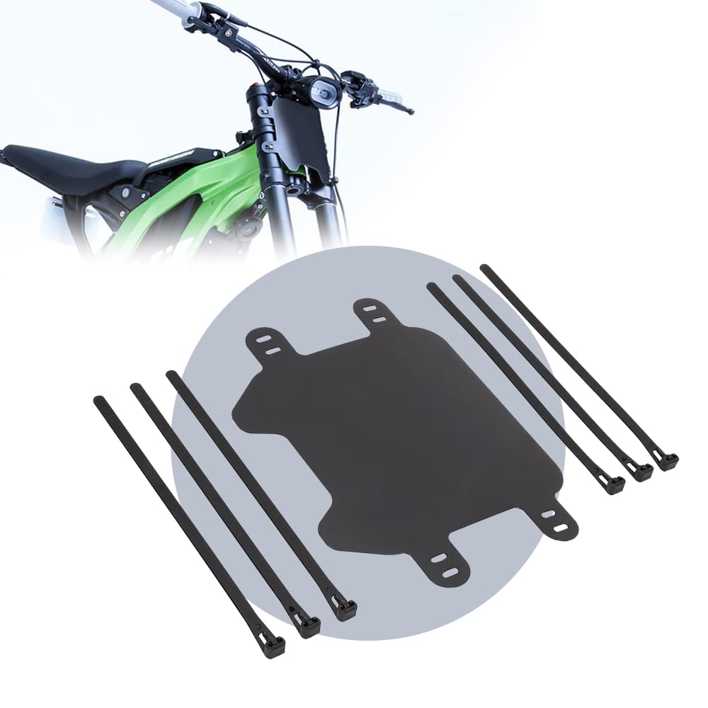 Jfg Racing Sur Ron Front Number Plate, Motorcycle Plate Abs Plastic Replacement For Sur-Ron S Sur-Ron X Surron Light Bee Electri