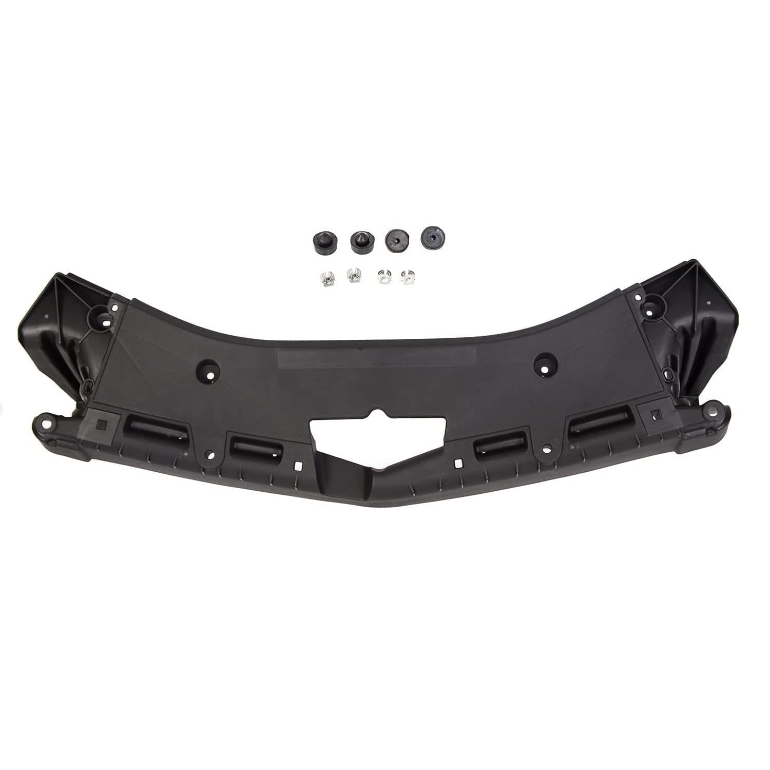 ECOTRIC Front Bumper Bracket Retainer Cover Support Compatible with 2010-2017 GMC Terrain Chevrolet Equinox Replace for GM104112