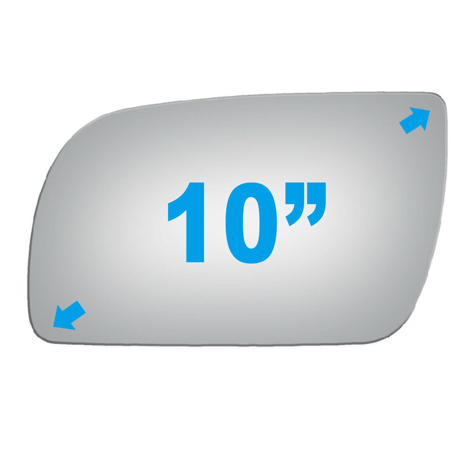 Adanz Side Mirror Glass Fit For Cadillac Escalade Chevrolet Chevy Blazer Tahoe Gmc Jimmy Yukon C1500 2500 3500 K1500 2500 3500 Driver Left Side Lh Flat Non Heated, Including Adhesive Pads