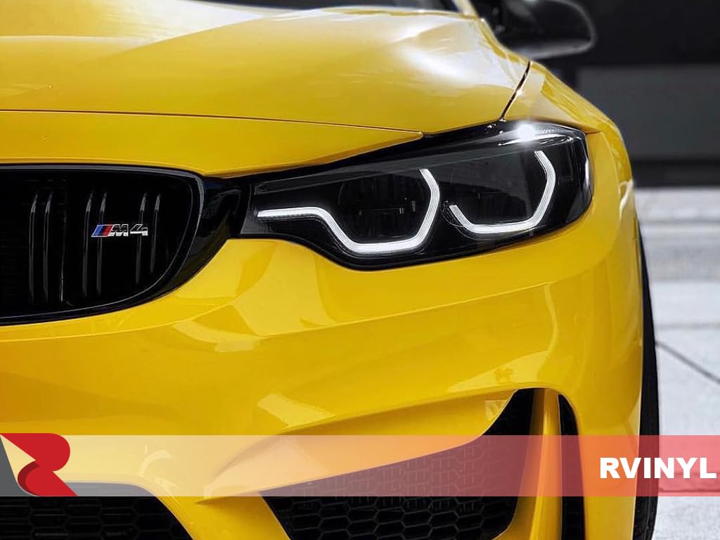 Avery Dennison Sw900 235-O In Gloss Yellow Dual Layered Vinyl Car Supreme Wrapping Film - 3Ft X 5Ft - Vehicle Sheet Roll