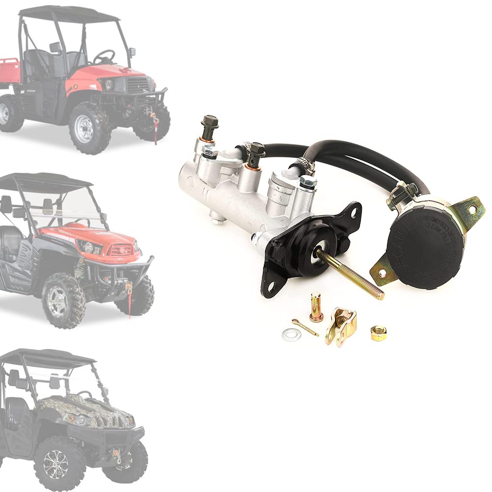 Chikia Heavy Duty Brake Master Cylinder Pump Compatible with Hisun UTV 400 500 700 800 Massimo MSU Coleman UT400 500 700 Axis 50