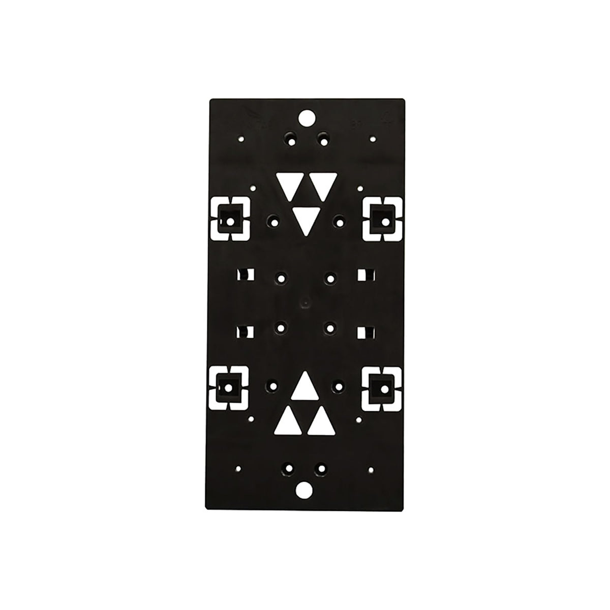 Architectural Mailboxes Plmb06Am Plastic Bracket Mailbox Mounting Board, Black