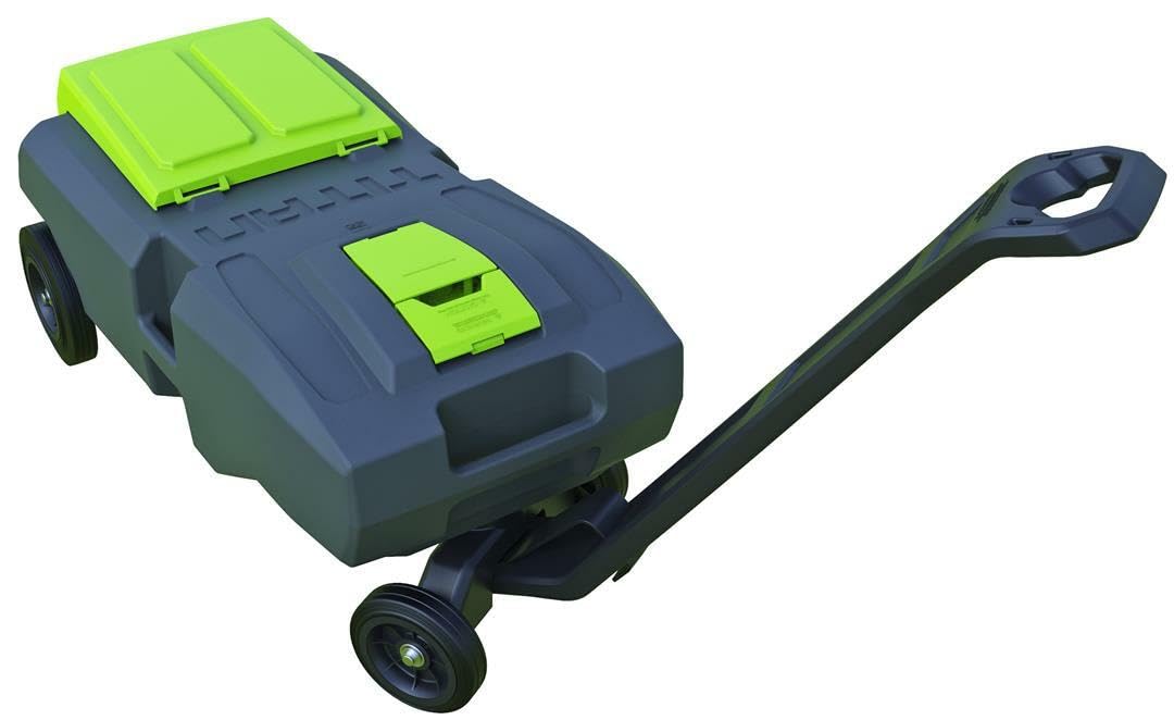 Thetford (40510 Smart Portable Waste Tote Tank With 4 Wheels - 18 Gallon Capacity