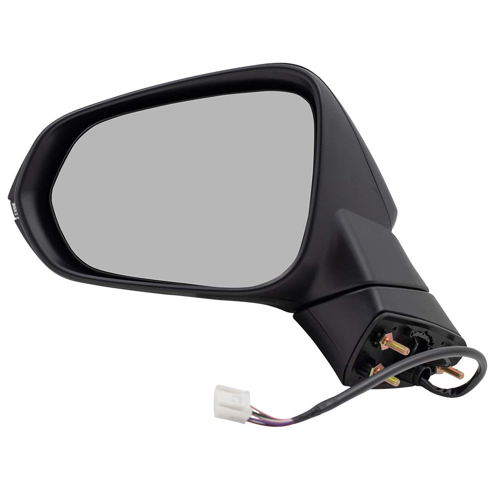 Brock Replacement Driver Power Heated Signal Side View Mirror Compatible With 2015-2017 Nx200T Nx300H 8794078010C0 87940-78010-C