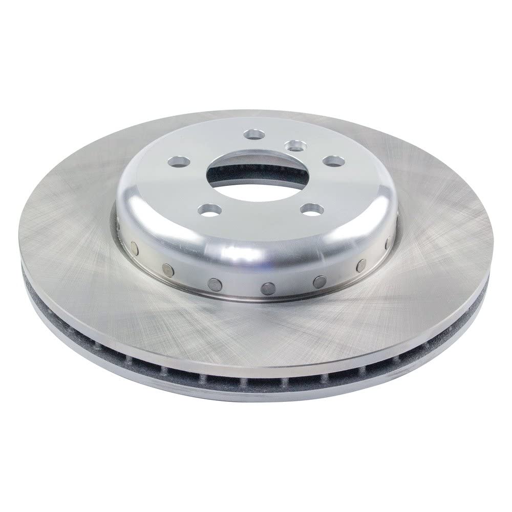 Trq Front Disc Brake Rotor Lh Rh Kit Pair Set Of 2 For Bmw 5 Series