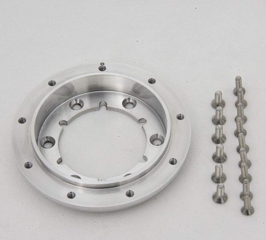 Steering Wheel Spacer 9 Bolt to 6 Bolt GM Hub Adapter Polished