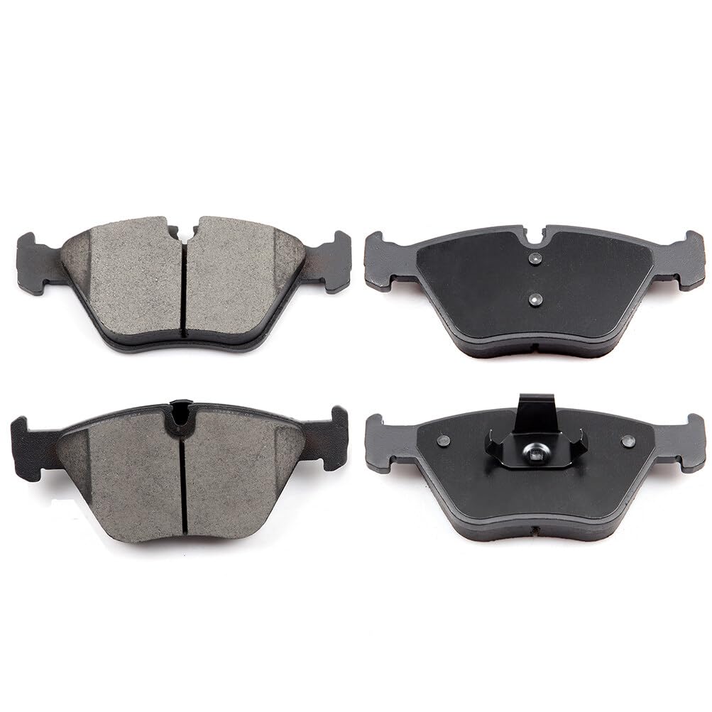 Eccpp D946-7592 4Pcs Front Ceramic Disc Brake Pad Set Fit For Bmw 330Ci 2001-2006,For 330I 2001-2005,For 330Xi 2001-2005,For M3