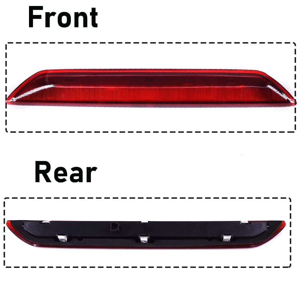 Rear Center Third 3rd Brake LED Light High Mount Stop Light Lamp Fits for 2015-2020 Ford Transit 150 Transit 250 Transit 350 350