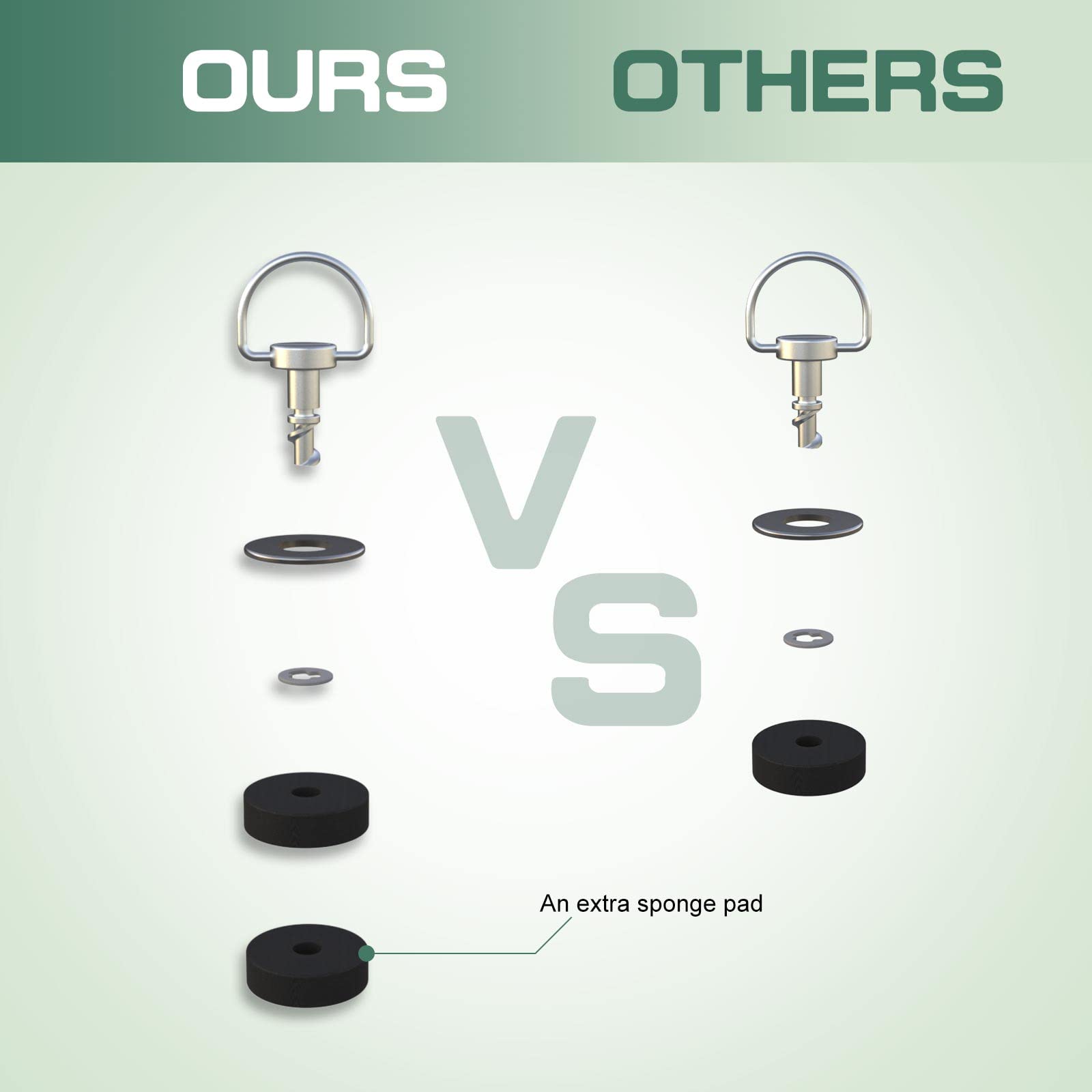 NIXFACE X3 Roof Pins Quick Release Bolts Fit for 2017-2023 Can Am X3/ X3 Max- Set of 4 Replace OEM #715003815 250100186