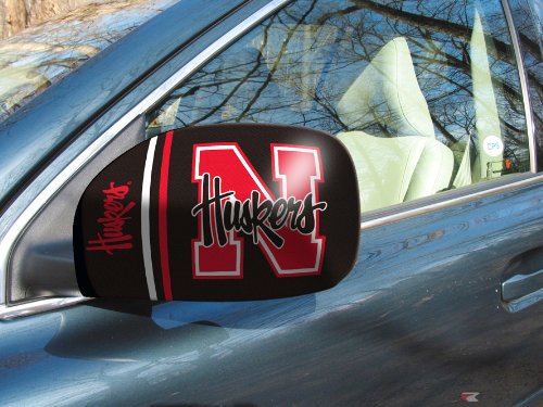 Fanmats University Of Nebraska Mirror Cover, 5.5'' X 8''