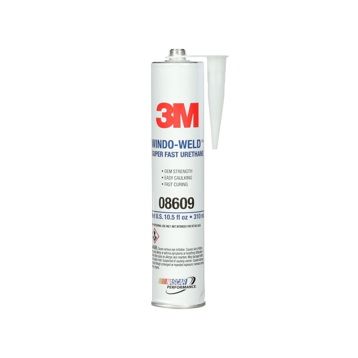3M(Tm) Windo-Weld(Tm) Super Fast Urethane, 08609, Black, 10.5 Fl Oz Cartridge, 12 Per Case