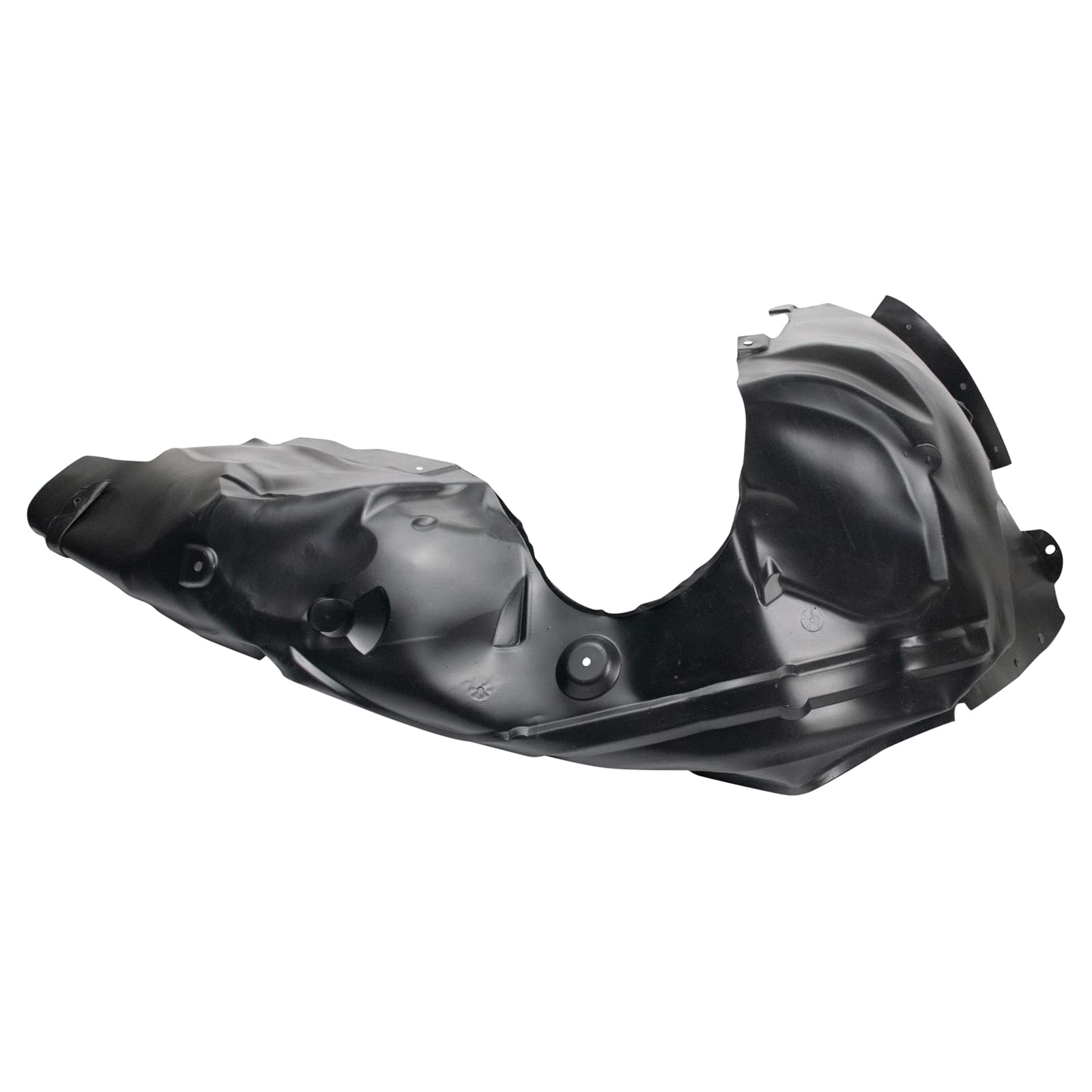 Trq Front Inner Fender Liner Set Compatible With 2017-2020 Ford Fusion 2019-2020 Police Responder Hybrid Fo1248176 Fo1249176