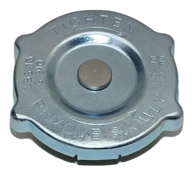 Ford 2000 Tractor Radiator Cap 3 Cylinder 4 Cyl 2000, 3000, 4000, 5000, 7000, 2600, 3600, 4100, 4600, 5600, 5700, 6600, 6700, 76