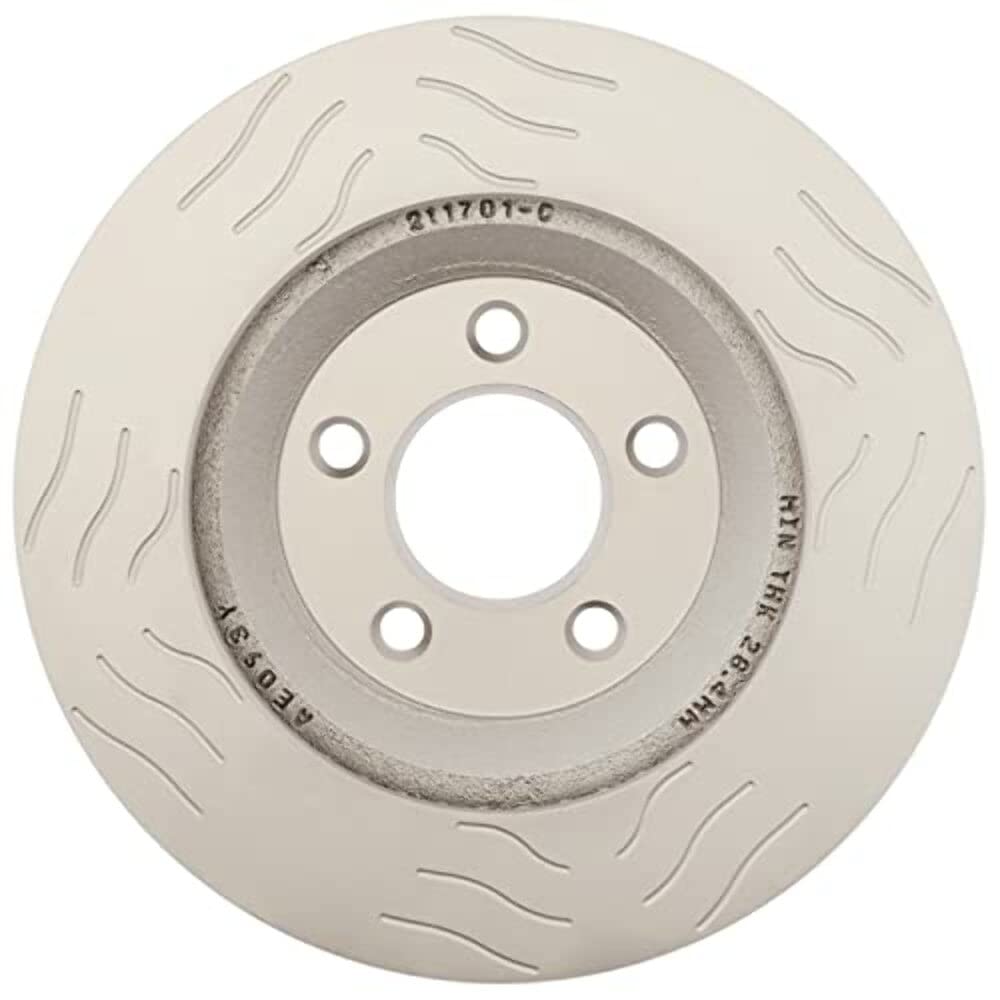 Raybestos R-300 Specialty Street Performance Replacement Front Disc Brake Rotor for Select 2005-2014 Ford Mustang Model Years (6