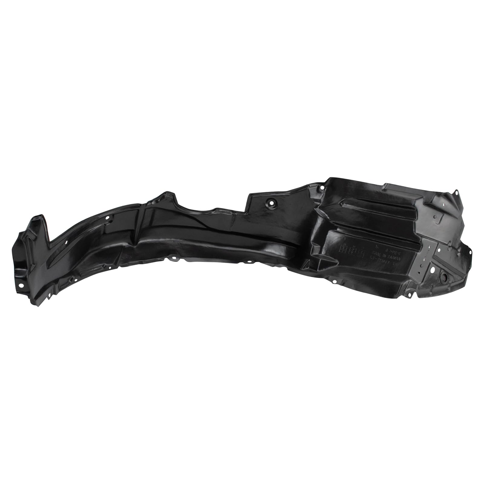 Trq Front Inner Fender Liner Set Compatible With 2014-2016 Scion Tc Sc1248111 Sc1249111