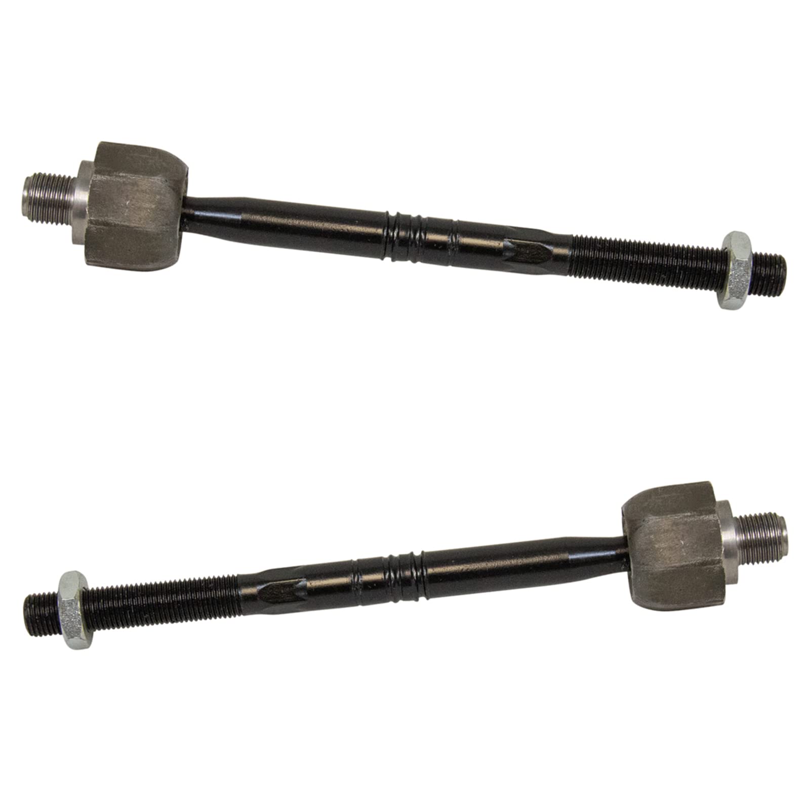 TRQ Front Inner Tie Rod Set Compatible with 2015-2022 Ford Edge 2013-2020 Fusion 2017-2022 GT 2017-2020 Lincoln Continental 2016