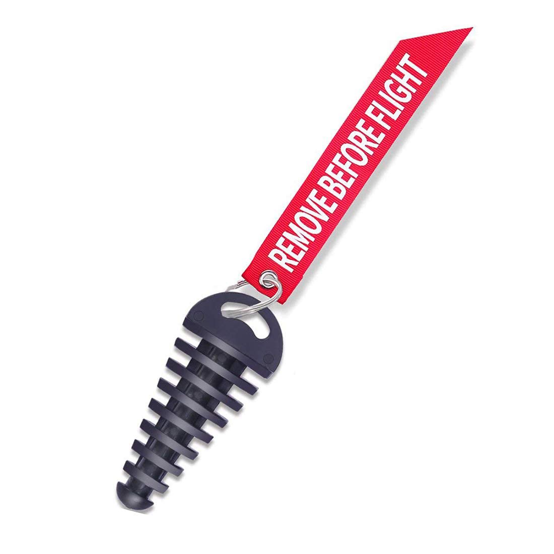 Melife 1.07 '' - 1.85 '' Muffler Exhaust Wash Plug, Motorcycle Dirt Bike 2 & 4 Stroke W/Streamer Remove Before Start Engine Rubb