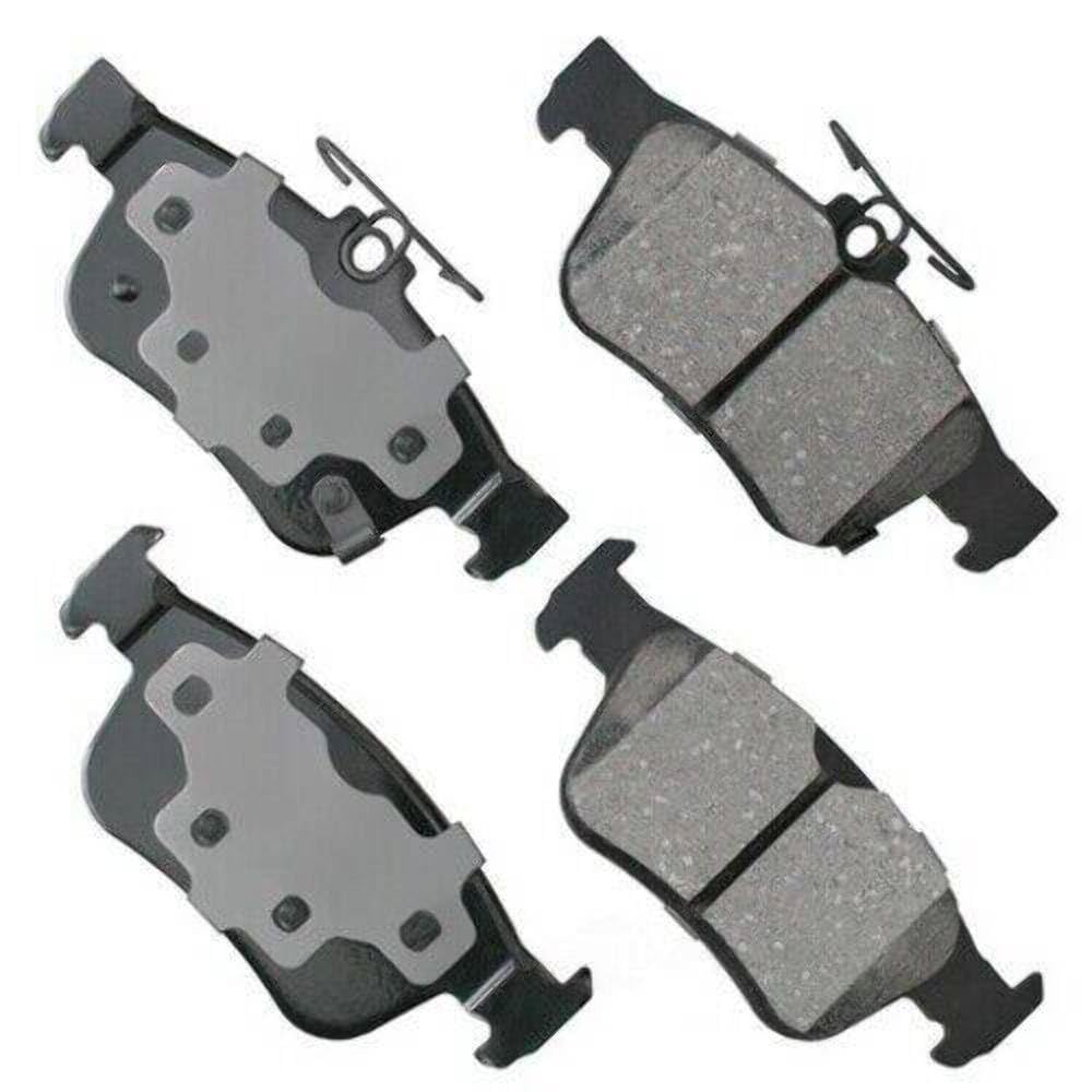 Akebono Brakes - Brake Pad Set - Superior Initial Effectiveness With No Required Break-In Period, 1 Year Limit Warranty (Act1878