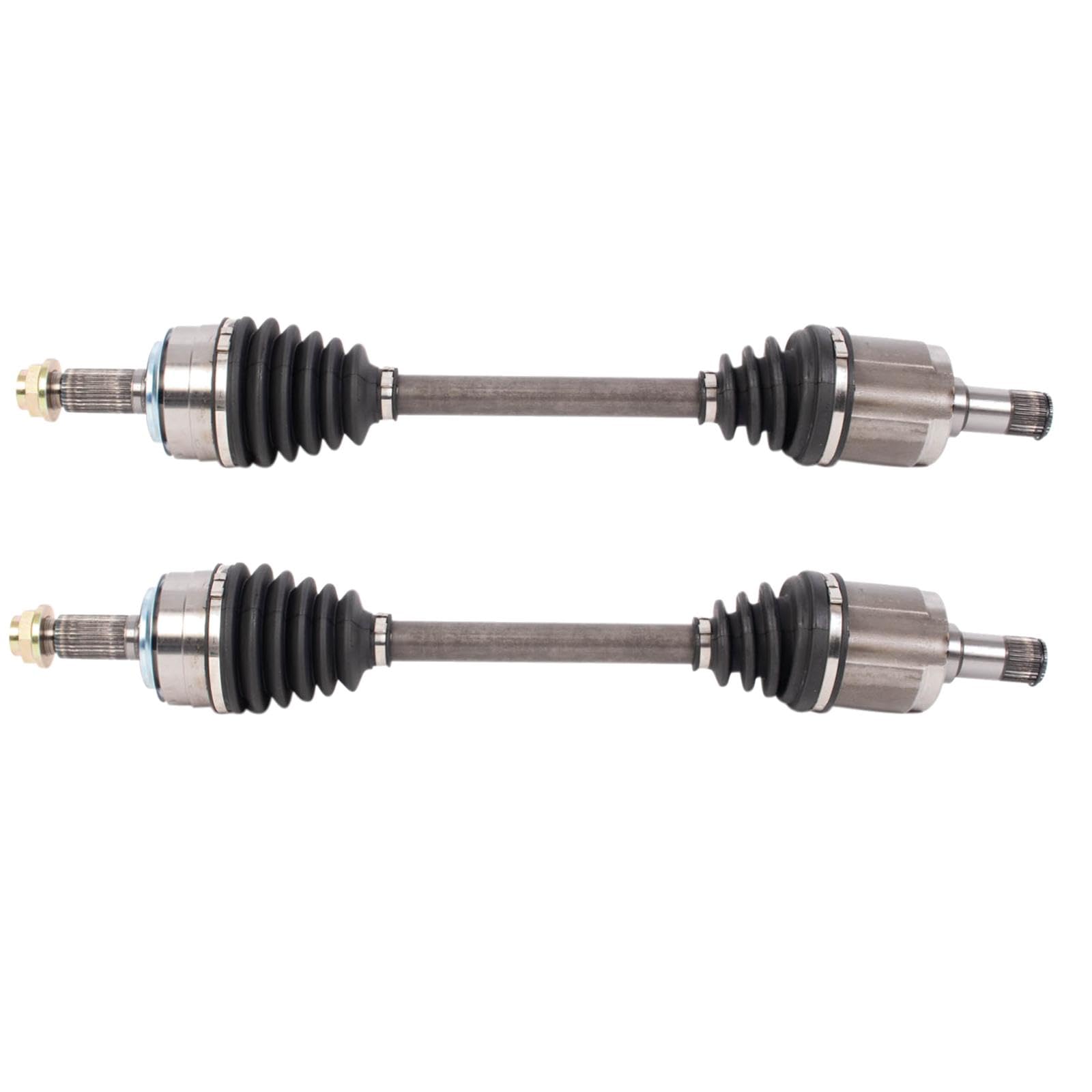 TRQ Front CV Axle Shaft Assembly Set Driver & Passenger Side Compatible with 2015-2017 Honda Accord