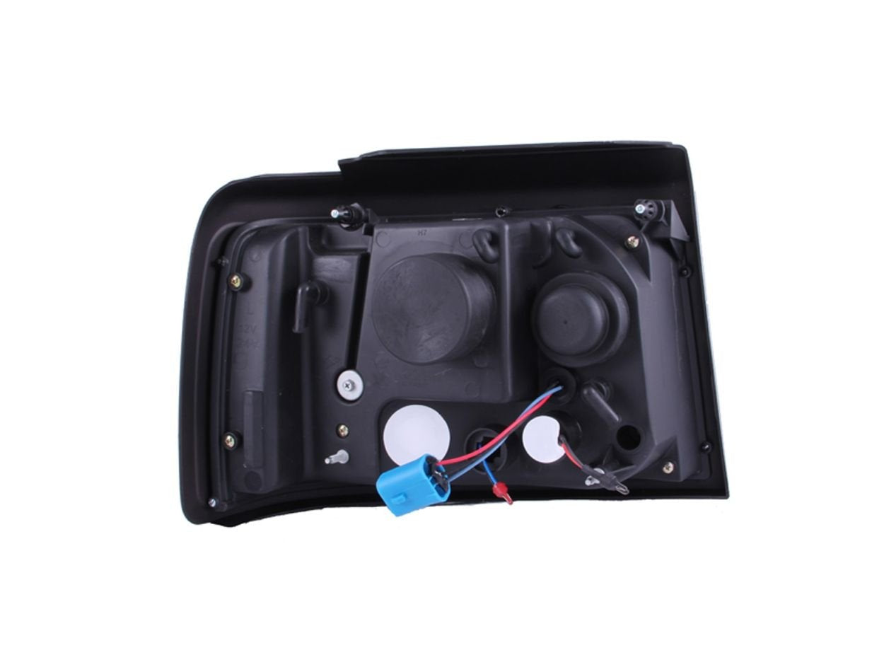 Anzo Usa 111184 1-Piece Projector Headlight Set W/Led Halo-Black