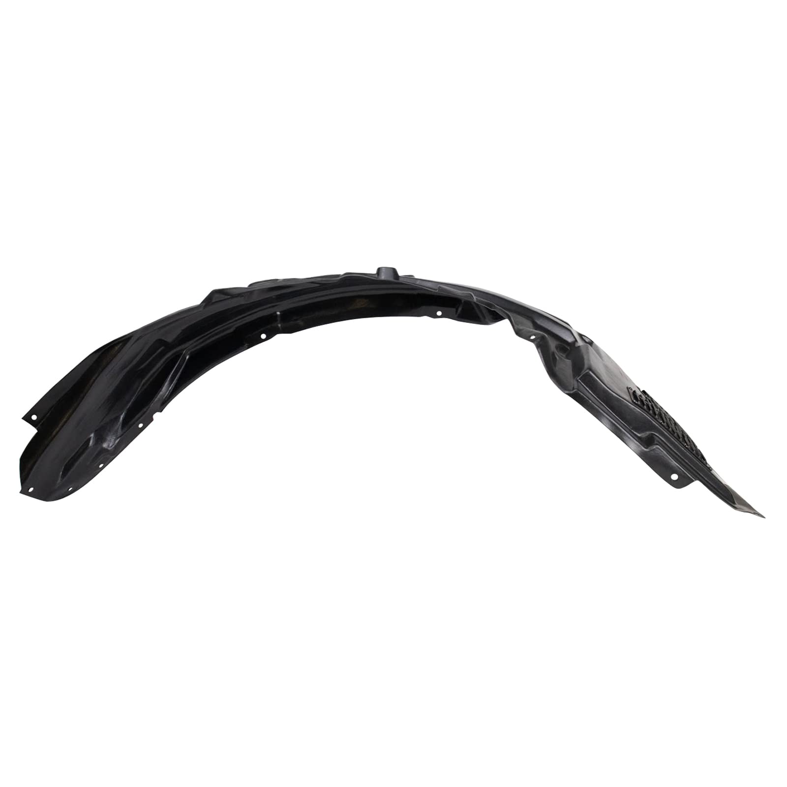 Trq Front Inner Fender Liner Set Compatible With 2008-2015 Mitsubishi Lancer Mi1248125 Mi1249123