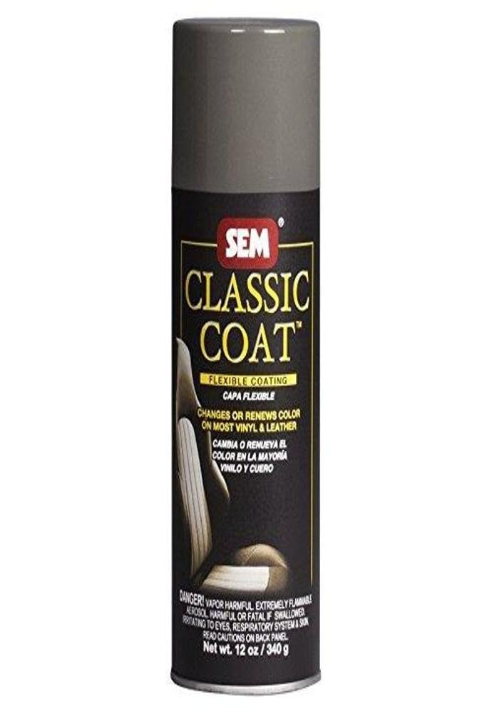 SEM Classic Leather Coat 12 oz. - Midnight Black, Model 17013, Size 16 Ounce