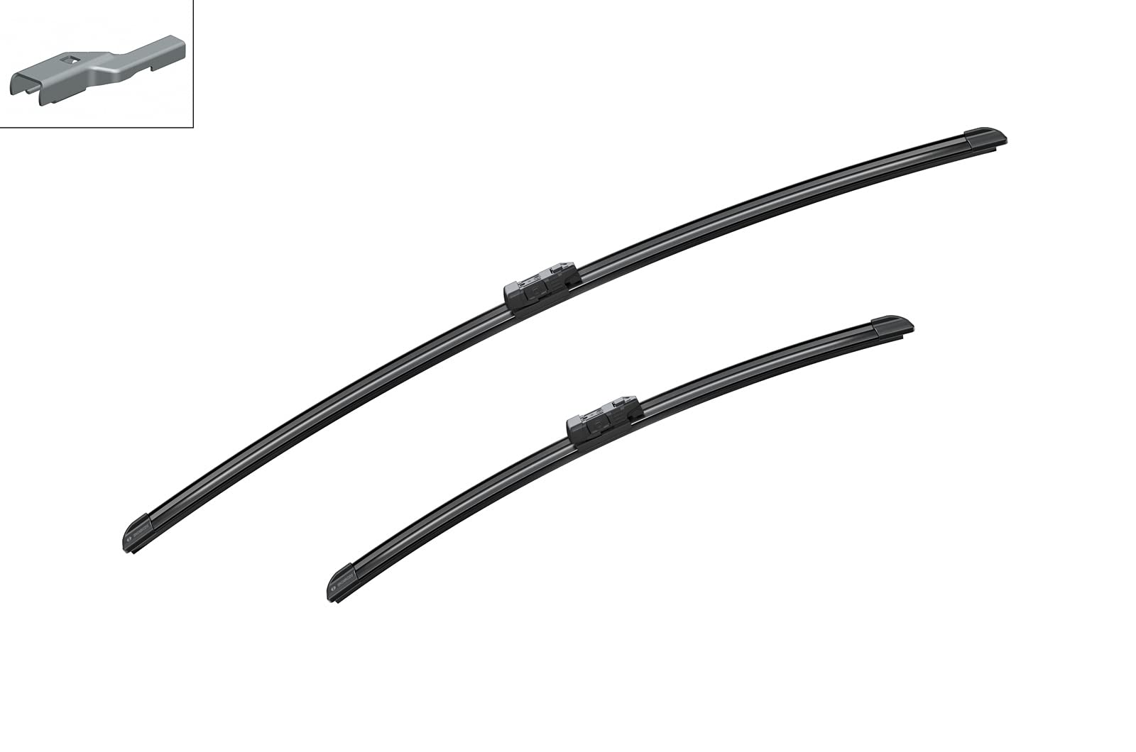 Bosch Automotive 3397014077 Aerotwin Oe Replacement Wiper Blades Driver & Passenger Side - Set Of 2 (30' & 20') Top Lock 19Mm