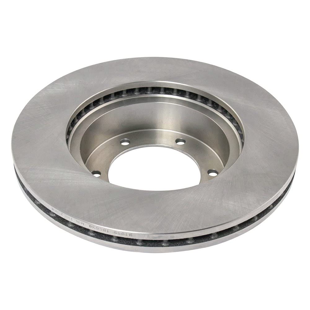 Trq Front Brake Rotors Set Vented Compatible With 1991-1995 Toyota 4Runner 1993-1998 T100