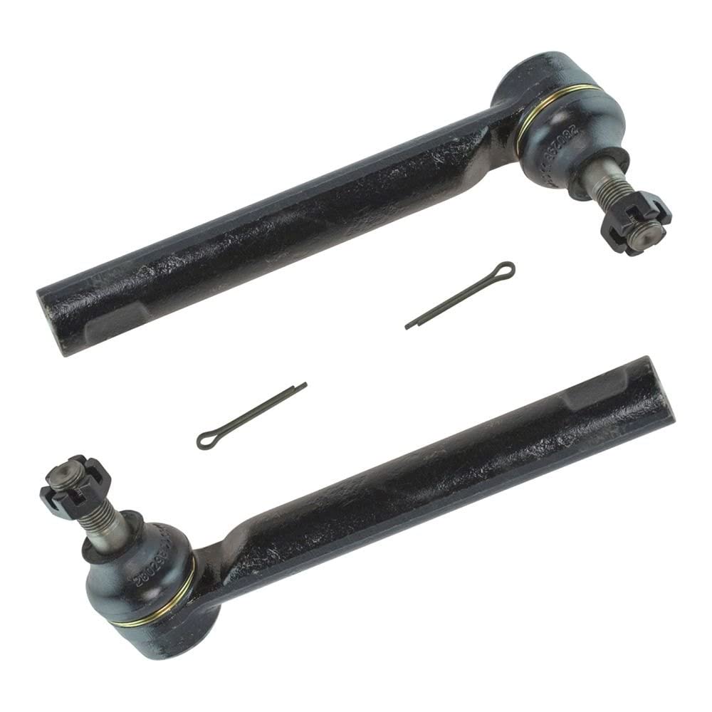Trq Front Outer Tie Rod Set Compatible With 2009-2013 Toyota Corolla