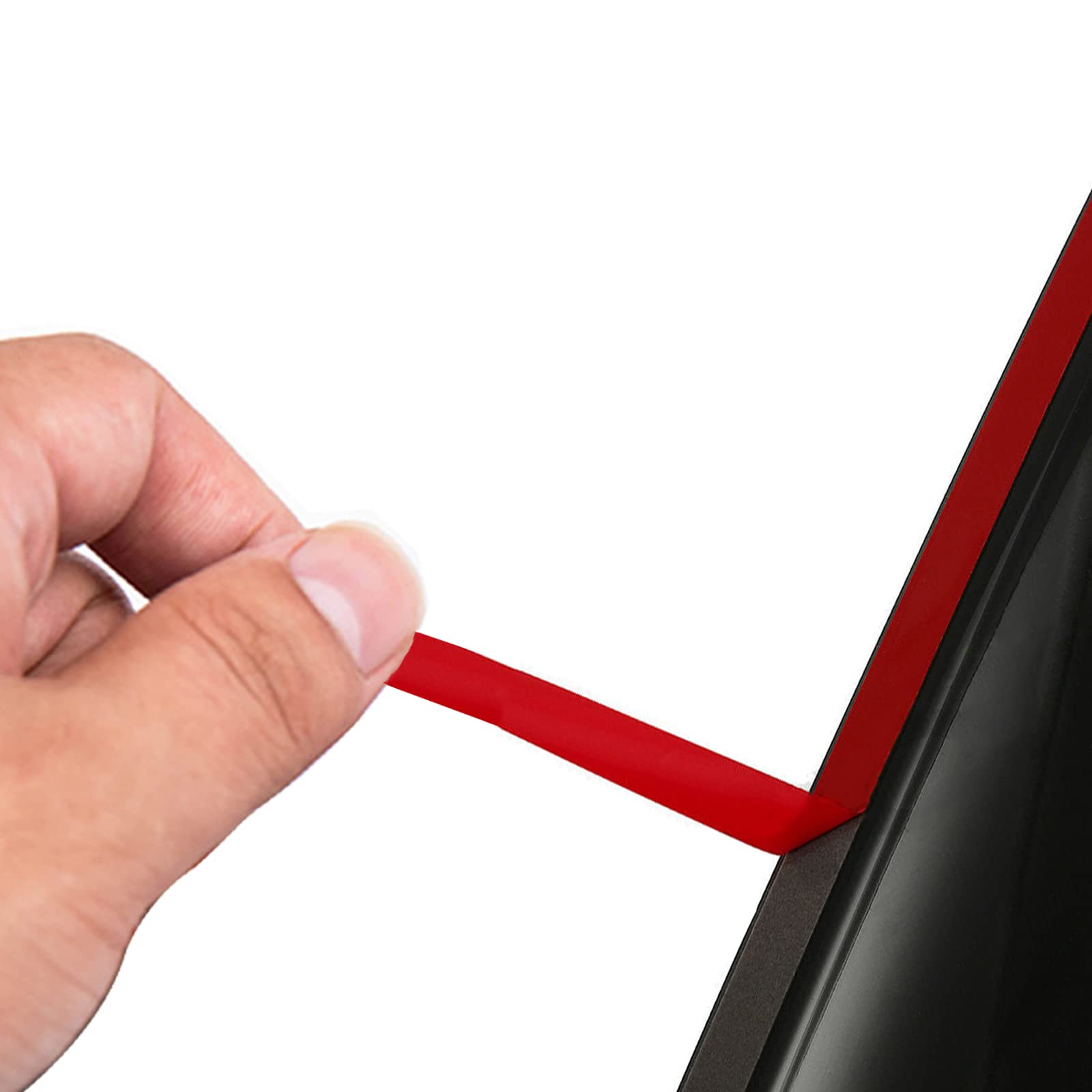 Tape On Window Visors Rain Guards For Hyundai Tucson 2016-2021, Sun Wind Deflectors 4-Pieces Set,Side Window Vent Guard Shade,Ca