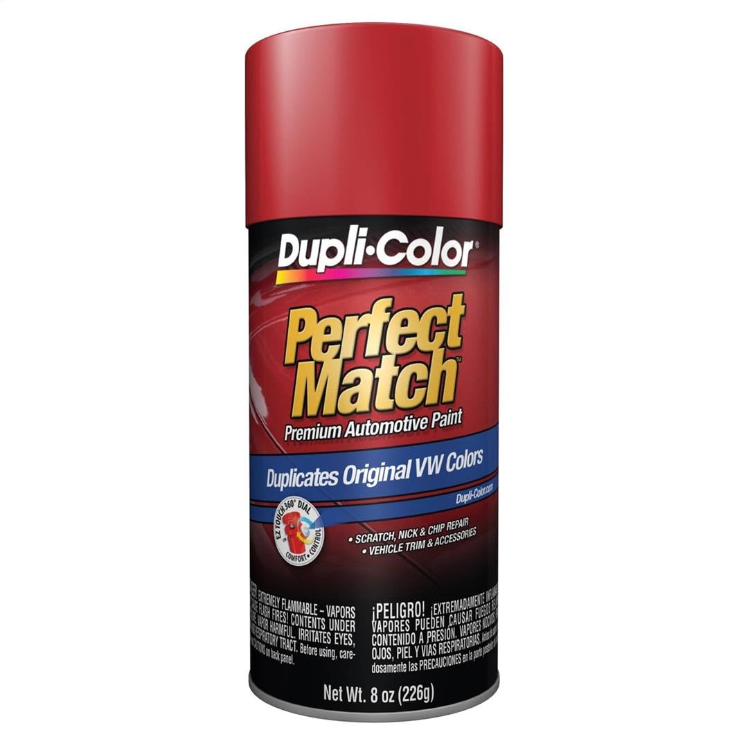 Dupli-Color Paint Bvw2037 Dupli-Color Perfect Match Premium Automotive Paint; Tornado Red; Paint Code Ly3D; 8 Oz. Aerosol;