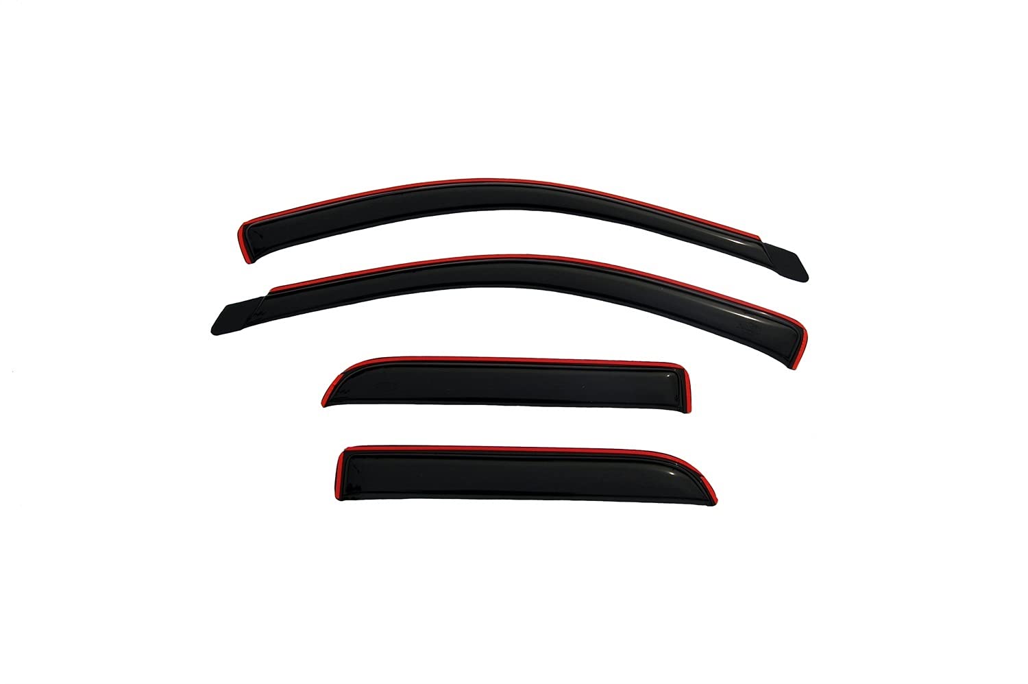 Auto Ventshade [Avs] In-Channel Ventvisor / Rain Guards | Fits 2002 - 2008 Dodge Ram 1500, 2003 - 2009 Dodge Ram 2500/3500 Quad