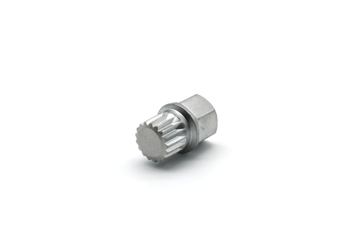 Temo Abc6/17Pt Wheel Lock Lugnut Anti-Theft Lug Nut Screw Removal Key Socket S3057 For Vw Audi