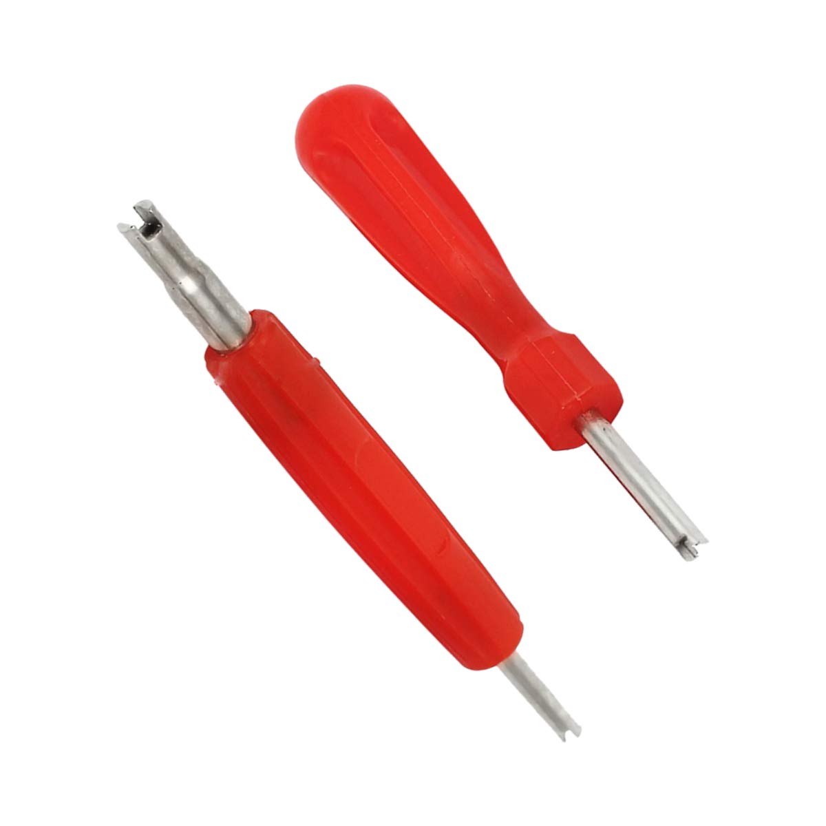 Lantee 2-In-1 Tire Repair Tool Set With Valve Core Removers And 100 Replacement Valve Stem Cores - Ideal For Cars, Trucks, Motor