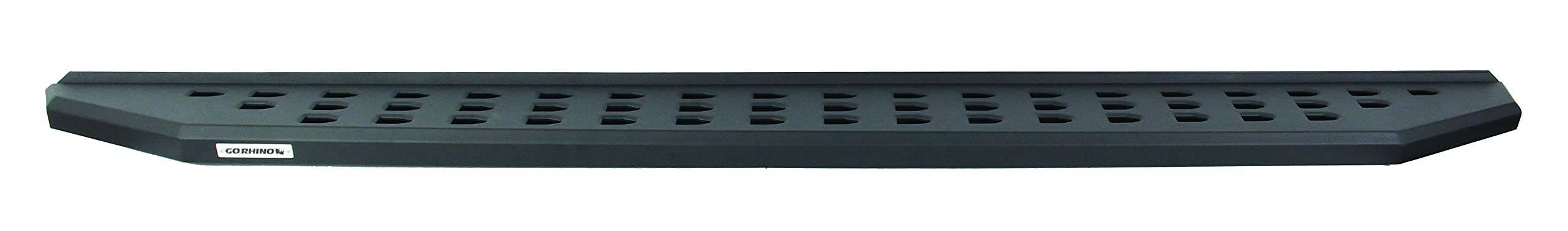 Go Rhino RB20 Running Boards - 73" Alloy Steel, Textured Black for Jeep Wrangler 18-24 & Ford Bronco 21-24, Model 69400073PC