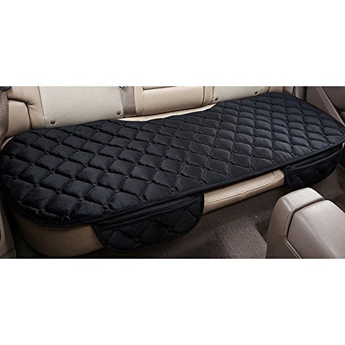 Sedeta Silk Velvet Auto Car Vehicle Long Rear Seat Chair Cover Protective Cushion Mat Pad For Baby, Suv, Skin-Friendly C