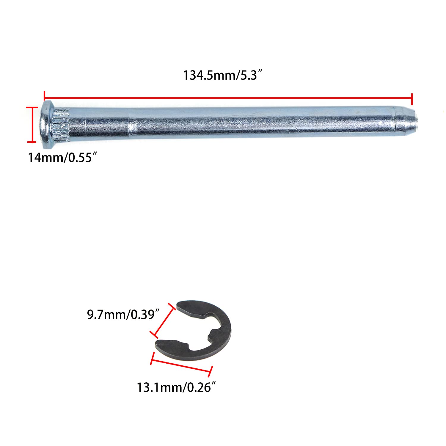 Door Hinge Pin and Bushing Repair Kits Compatible with 1988-2002 Chevy GMC C1500 C2500 K1500 K2500 K3500 Suburban Tahoe Jimmy Yu