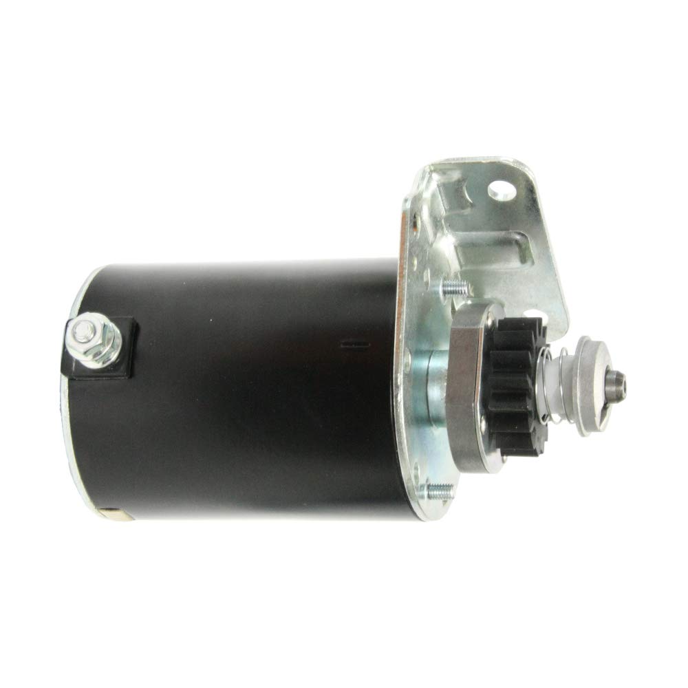 Starter Motor Replaces 1972-2002 7HP-18HP Engines with OE Part # 390838 391423 392749 394805 491766 497594 497595 693054 B&S Starter Replacement with 16 Teeth